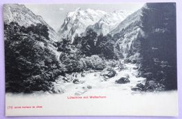 Lütschine mit Wetterhorn