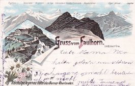 Gruss vom Faulhorn  1899