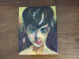 Huile sur toile - portrait