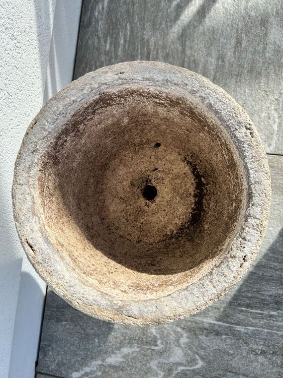 Blumentopf mit Säule für den Garten Kaufen auf Ricardo
