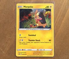 Morpeko Holo SWSH116 Black Star Promo