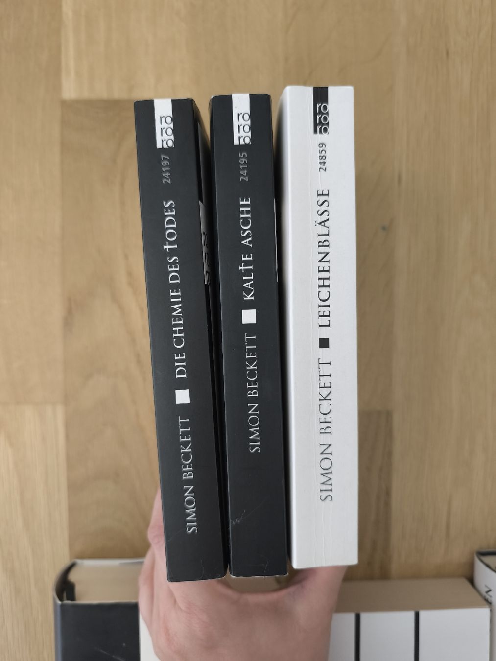 Bücher: Simon Beckett, Band 1-6 David Hunter Serie – Gebraucht aus Bern von mar_j8r6 1