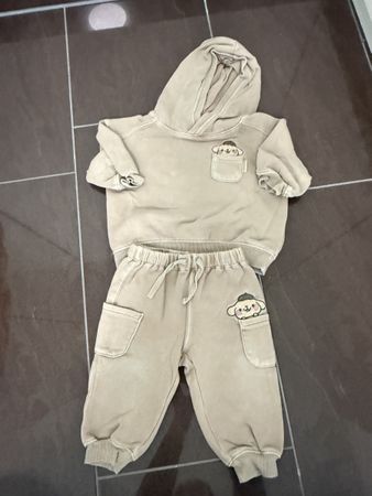 Süsses Baby-Outfit mit Bärchen, Grösse 74