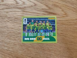 WM 2026 Fussball Panini Team Brazil Brasilien