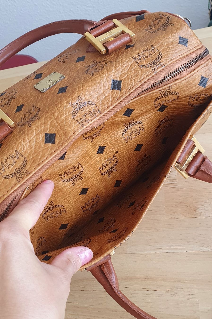 Mcm Taschen für Damen: MCM Speedy Boston 25 Heritage Cognac – Gebraucht aus Niederteufen von Mira_72 7