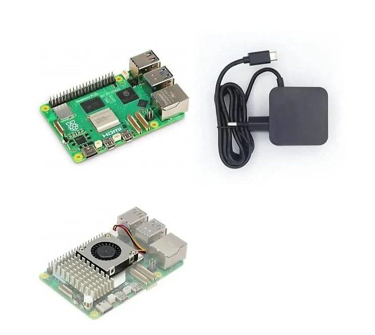Raspberry Pi PCs: Raspberry Pi 5, 8GB RAM active cooler + power – D'occasion à Oberengstringen par cpg01