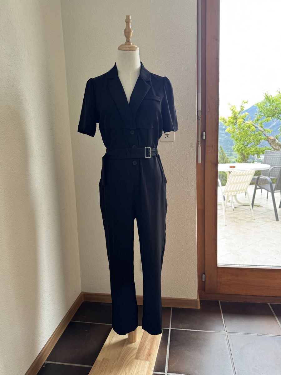 Jumpsuits: Chic Black Jumpsuit/ combination noir/ overall schwarz – Neu (gemäss Beschreibung) aus Veyras von ValClasse