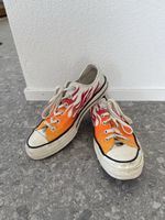 Flammen Converse Chucks, Gr. 41,5