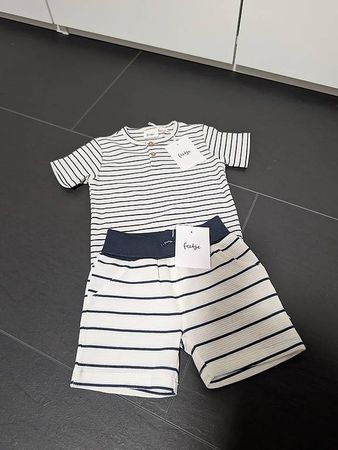Feetige Kinderset, Shirt und Hose, neu, Grösse 86