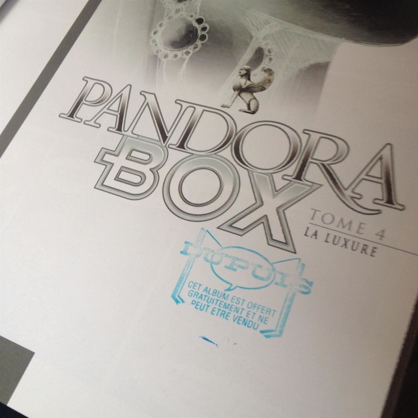 Comics: Pandora Box T4 - La luxure  EO – Gebraucht aus Farvagny-le-Grand von LaCaverne 2