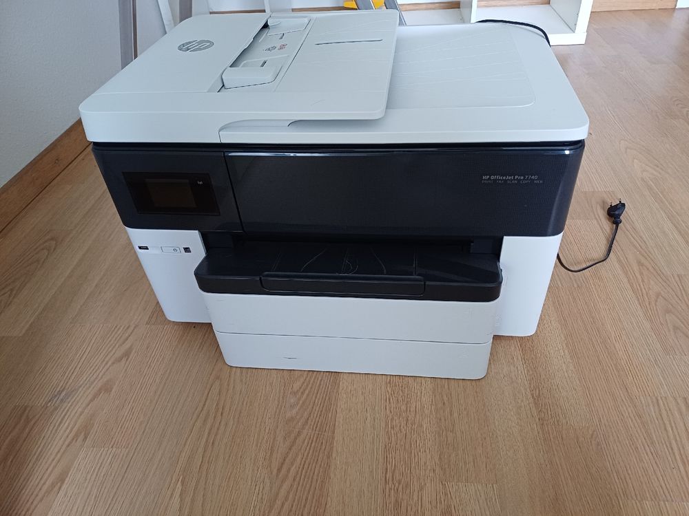 HP Office Jet Pro 7740 A4 und A3 Drucker mit Tinte Kaufen auf Ricardo