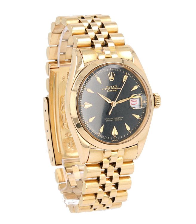 Rolex Orologi: Rolex Datejust Black Gilt  Yellow 6604 – Usato da Stabio venduto da phi_k5ws 6