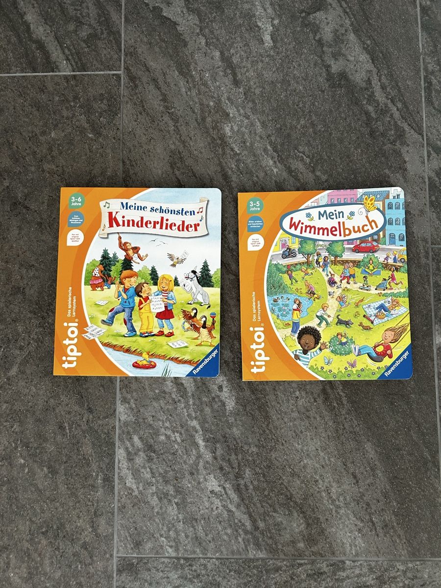 Bücher: Tiptoi Kinderlieder und Wimmelbuch Ravensburger – Neu und originalverpackt aus Recherswil von Luypol