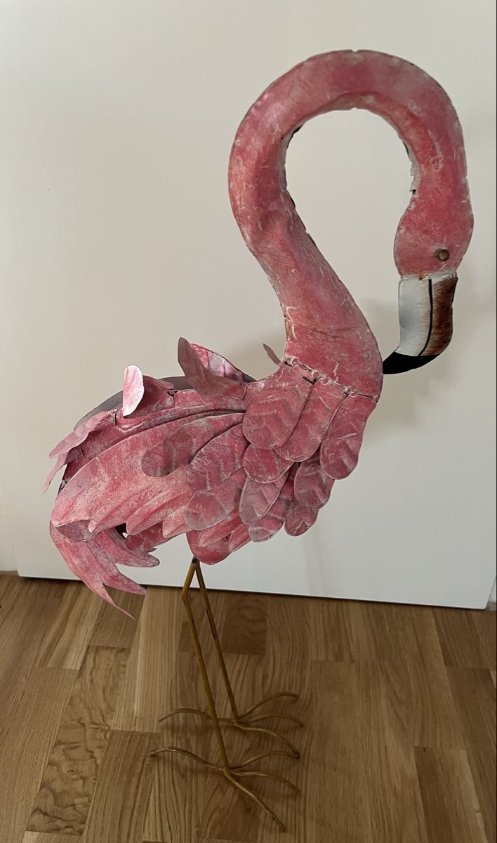 Sculture & Statue: Flamingo Skulptur aus Metall – Usato da Frick venduto da clembou