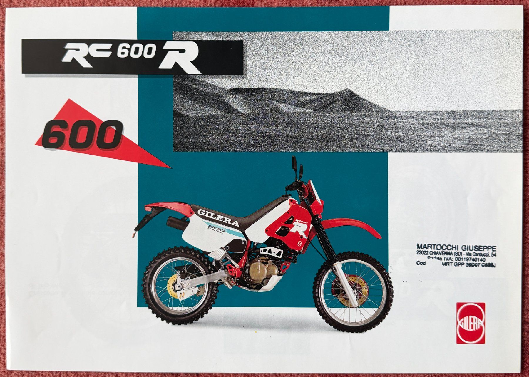 Gilera Documenti: GILERA RC 600 R , Prospekt , Testberichte – Usato da Ittigen venduto da Lalilala4