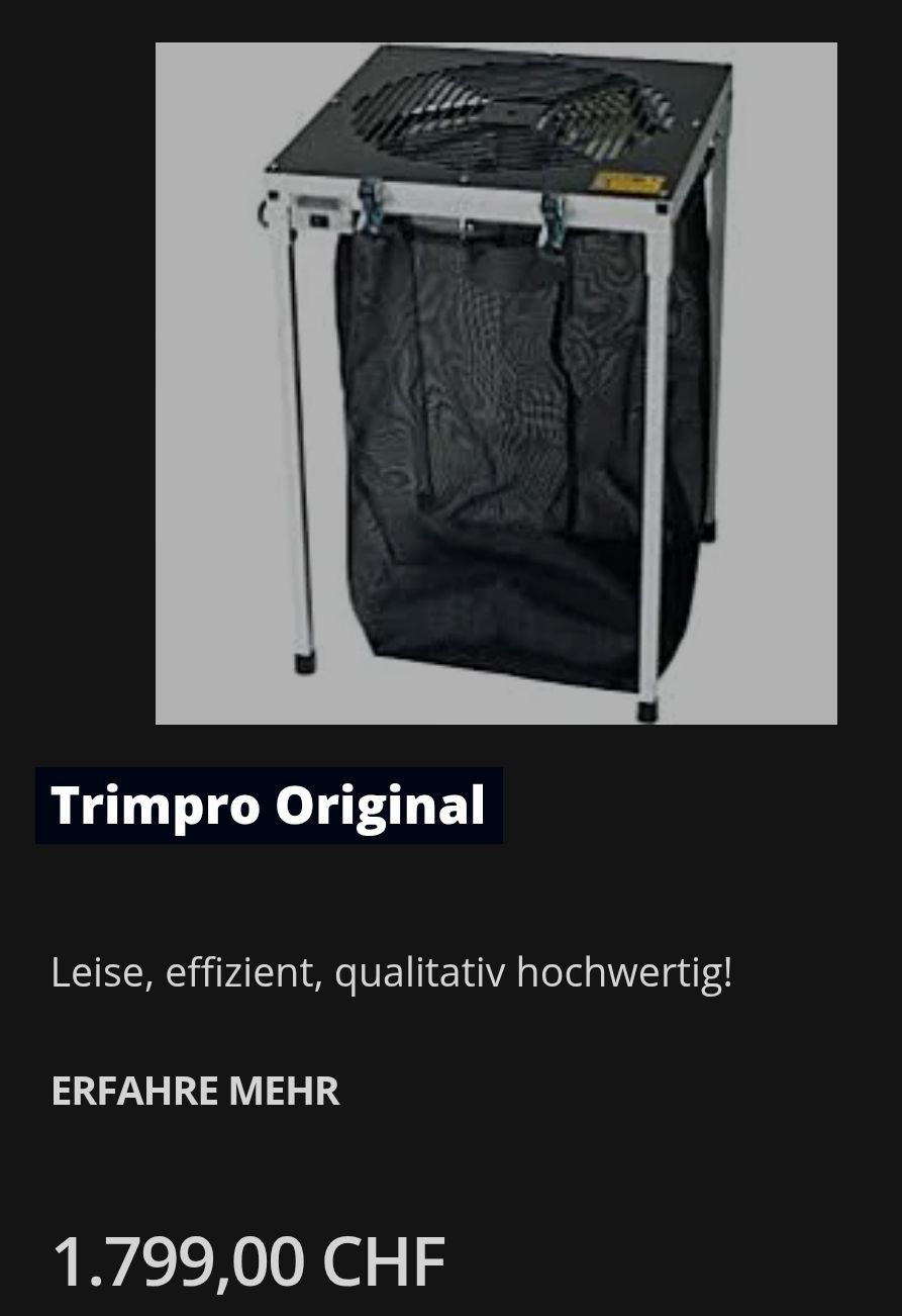 Toutes les machines: Trimpro Original Trimmer guter Zustand – D'occasion à Winterthur par Dachs28
