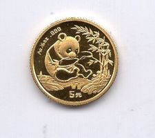 (1043) China, 1/20 Unze, 1994, Panda, pp