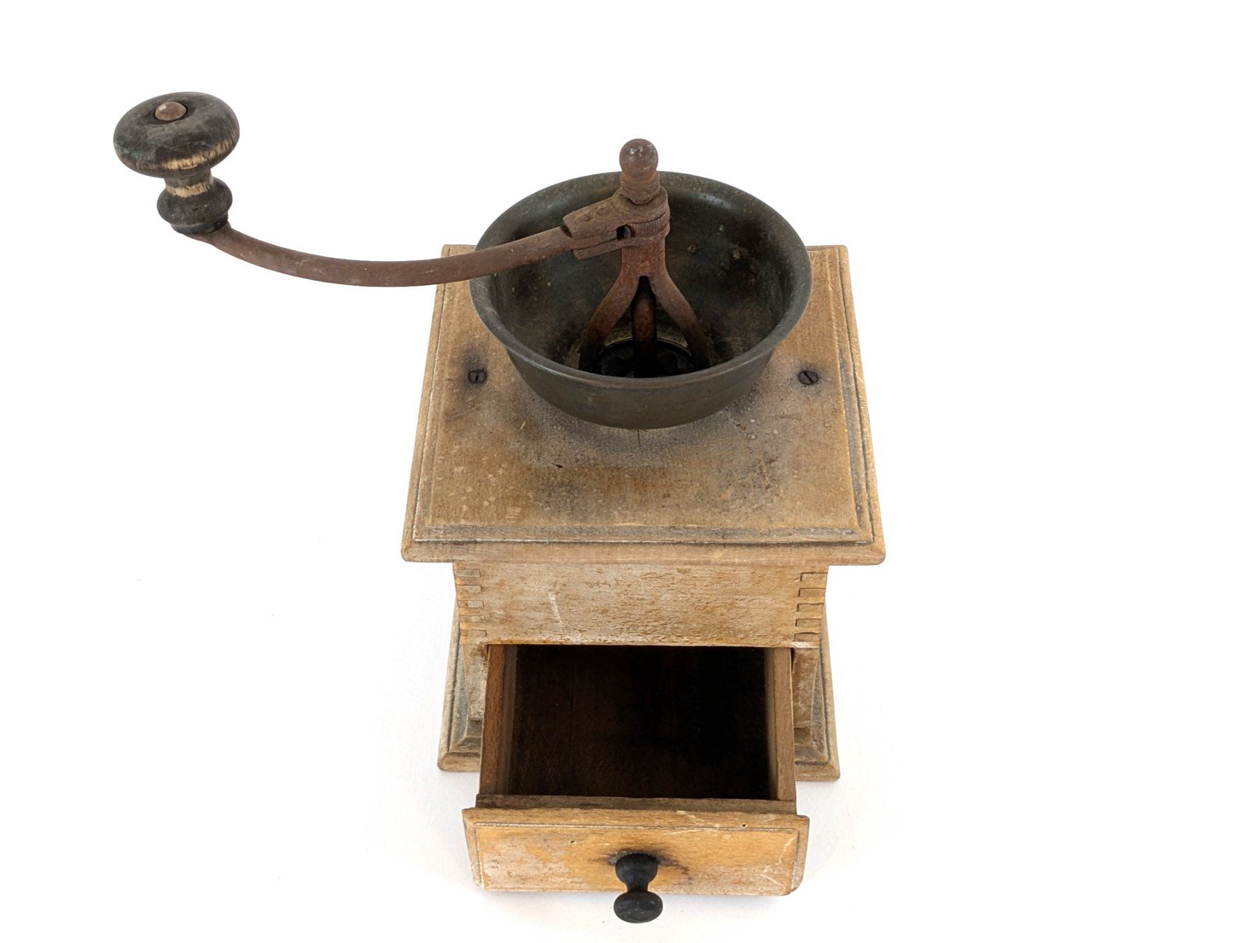 Elettrodomestici da cucina: ANTIKE KAFFEEMÜHLE aus Holz – Usato da Thun venduto da Restwert_Thun 5
