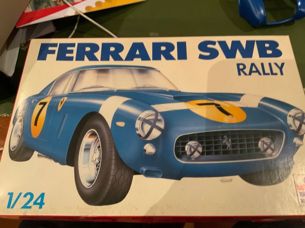 FERRARI SWB RALLY MST.1/24 SCHÖNER BAUKASTEN | Kaufen auf Ricardo