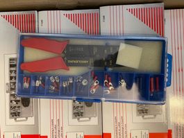 3 * Set Crimp Zange Kabelzange Abisolierzange Crimpzange
