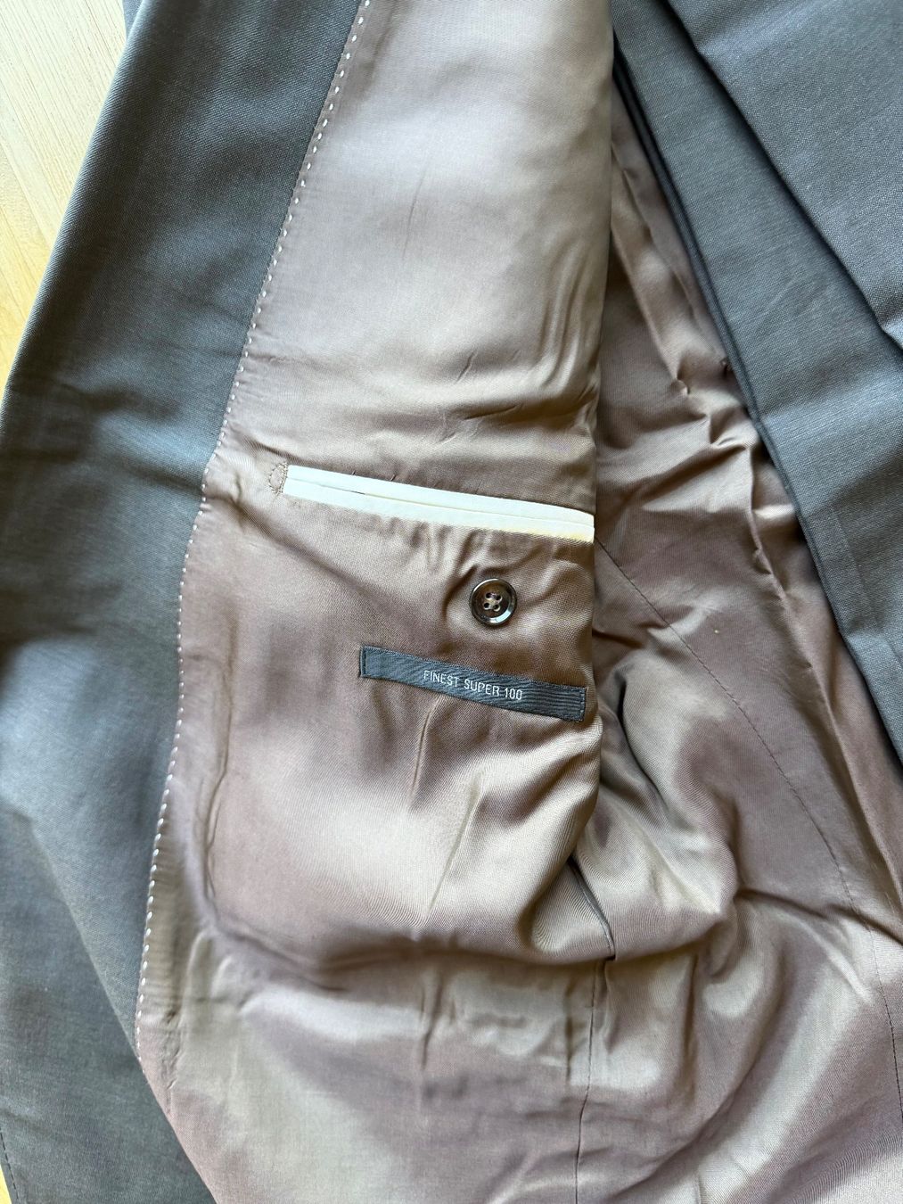 Strellson Completi: Strellson Suit Anzug Super 100 Gr. 54 – Usato da Zürich venduto da idemehore 2