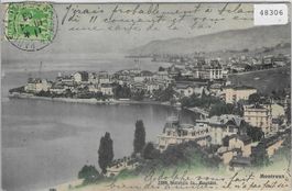 Montreux - Vue generale - coloriert