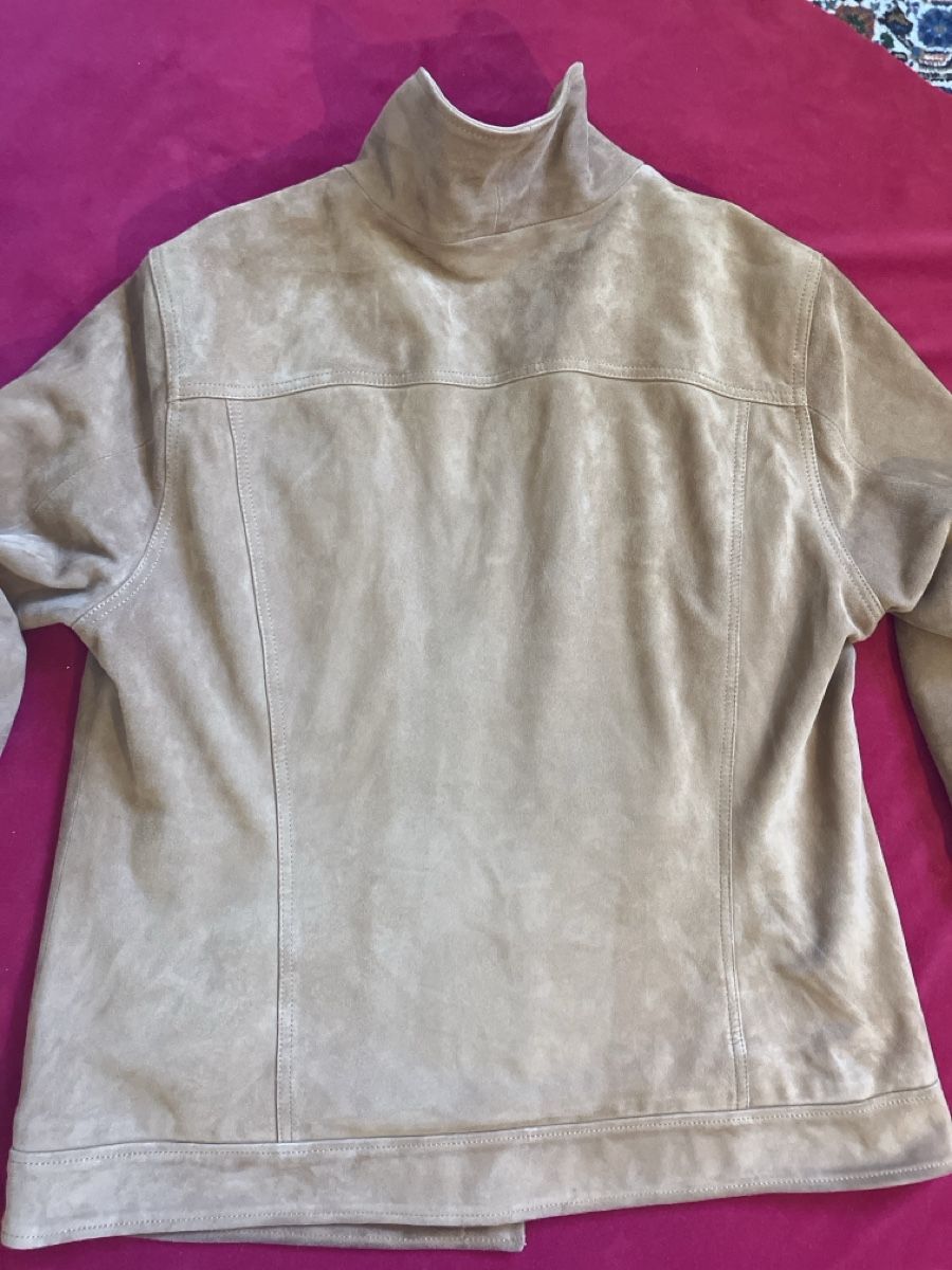Giacche: Wildlederjacke Walbusch braun gemustertes Innenfutter – Usato da Muralto venduto da jac_hkz5 5