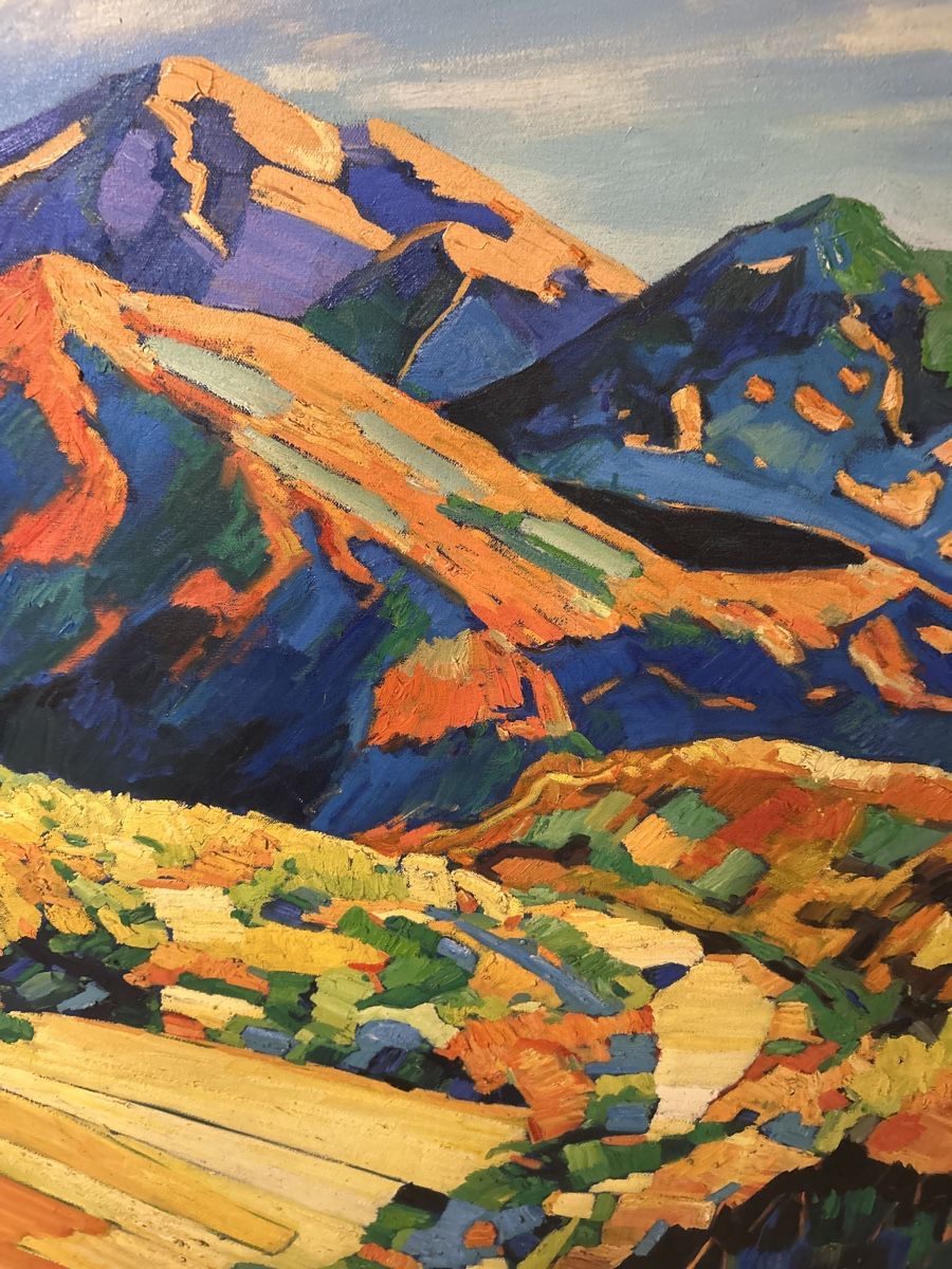 Dipinti: Original Gemälde, Berglandschaft, signiert, Herbst! – Usato da Glarus venduto da KunstWerkEr-LS87 1