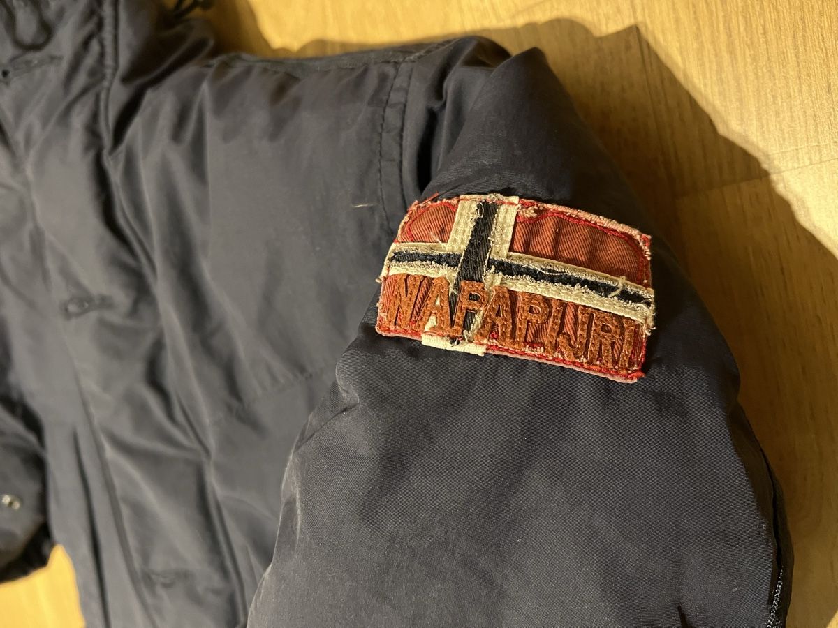 Napapijri Giacche: Winterjacke NAPAPIJRI dunkelblau – Usato da Altendorf venduto da wqv_97 2