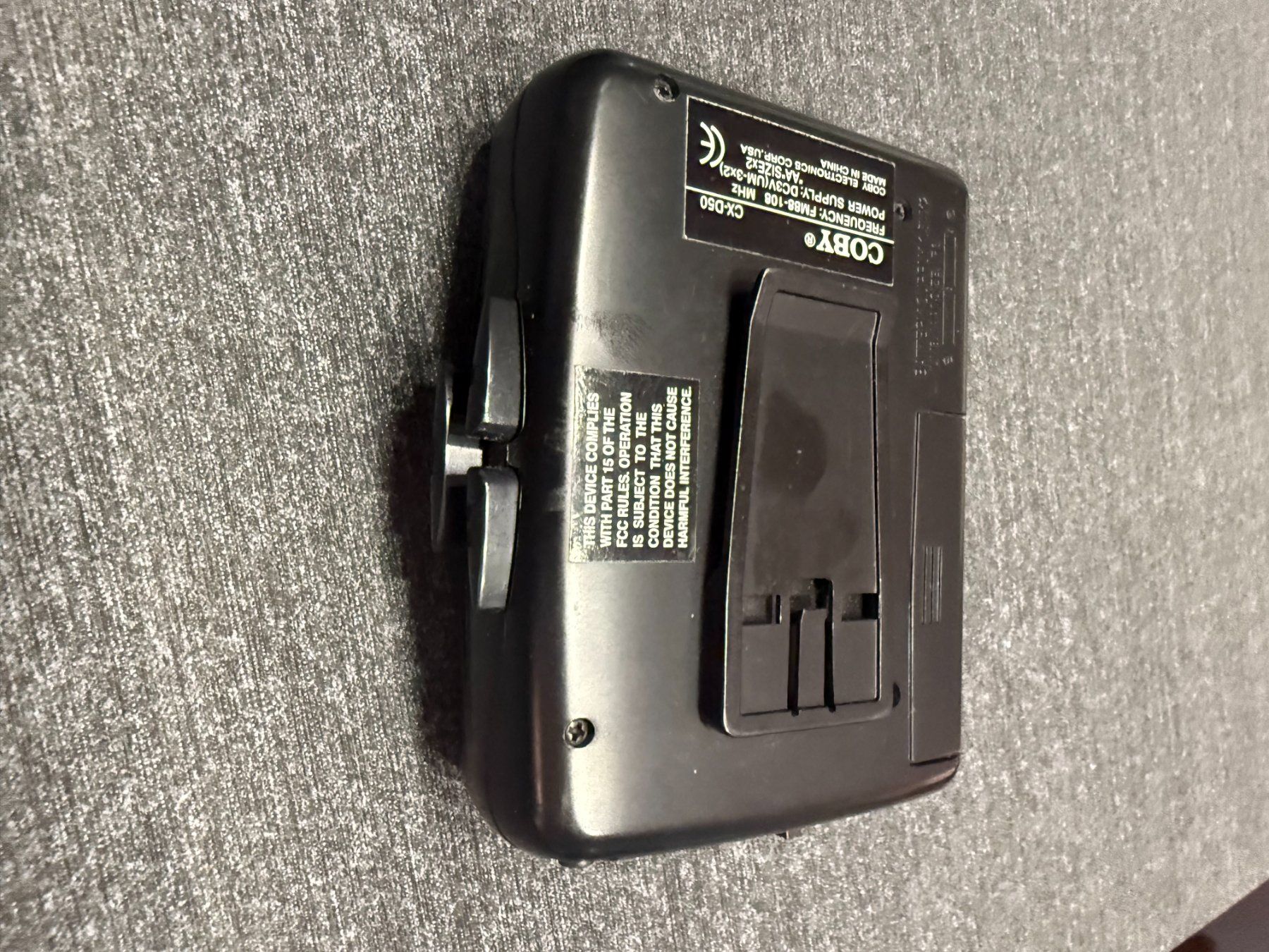 Lettore multimediale portatile: COBY CX-D50 Stereo Cassette Tape Player "Walkman" – Usato da Gland venduto da bfranck 3
