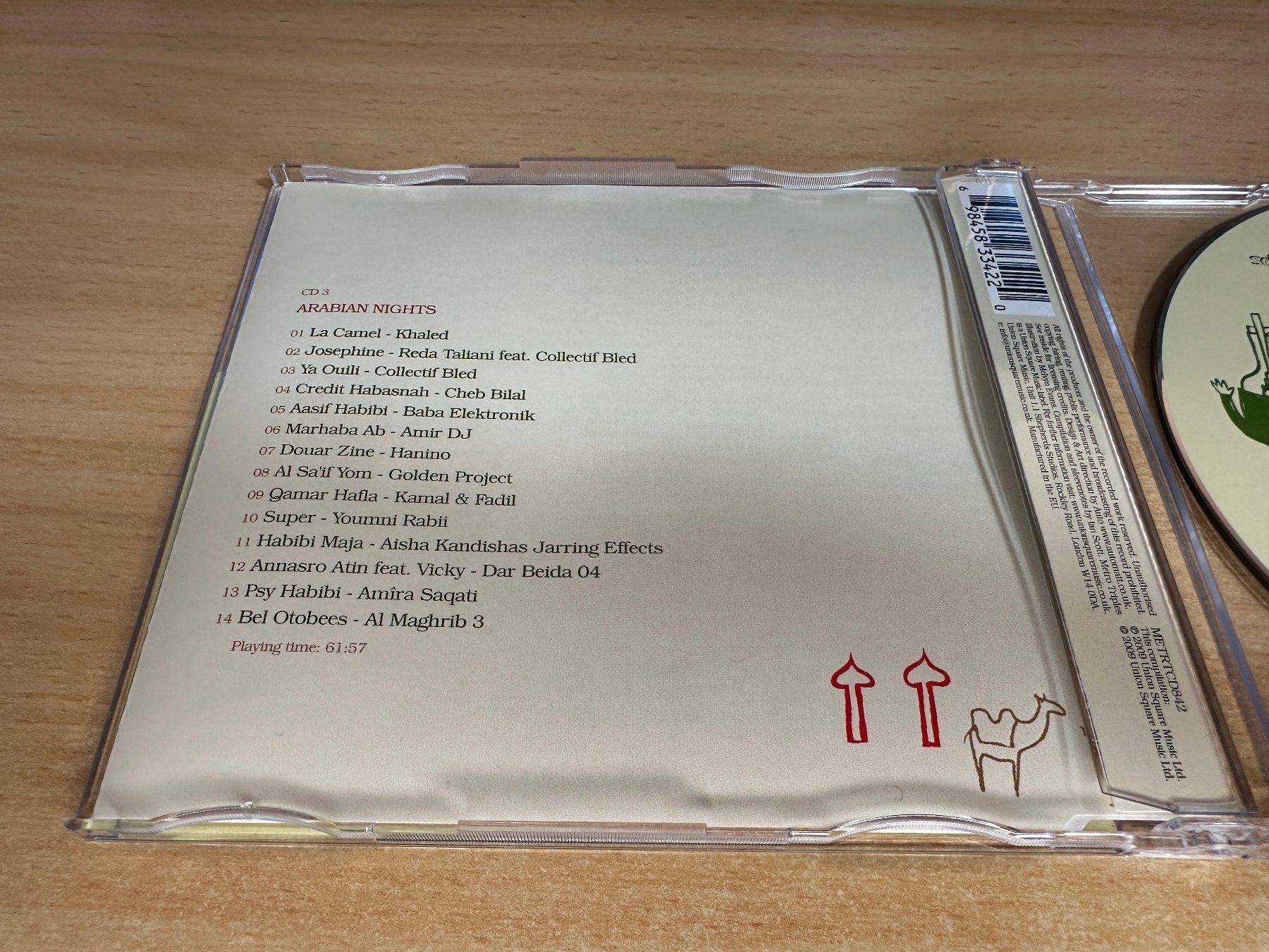 CD: Various – Café Arabia - 3 CD – Usato da Rikon im Tösstal venduto da Alpenmutz 5