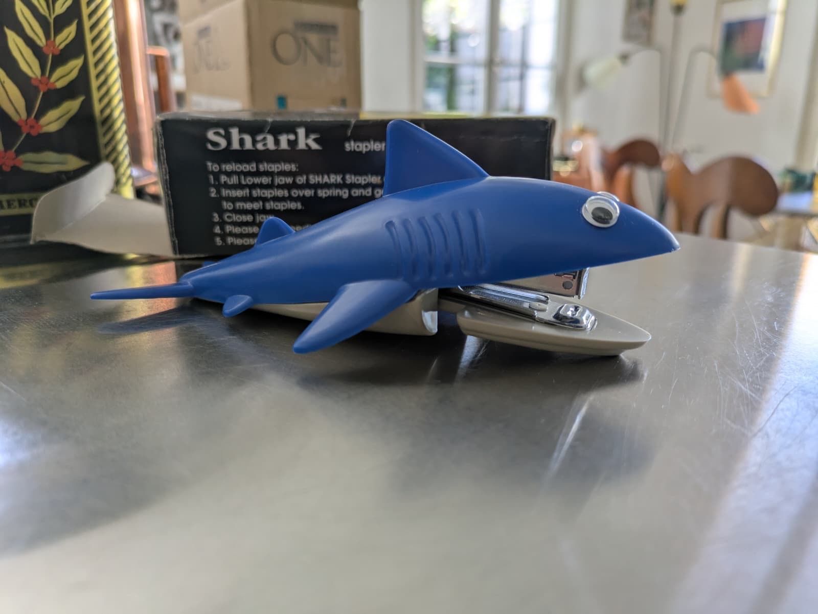 Tutti gli attrezzi: Haifisch Tacker Shark Stapler mit Originalkarton – Usato da Kreuzlingen venduto da Pippi1956 4