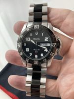 BULOVA „Marine Star“ (Top-Zustand!), Quartz-Uhr, mit Box!