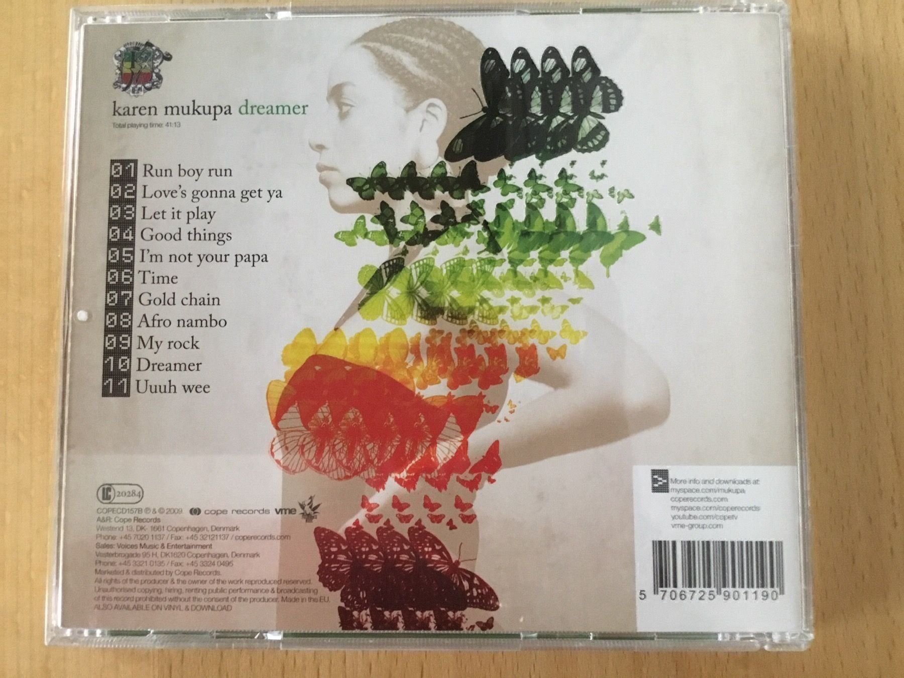 CDs: Karen Mukupa - Dreamer – D'occasion à Rüti ZH par alumedien 1