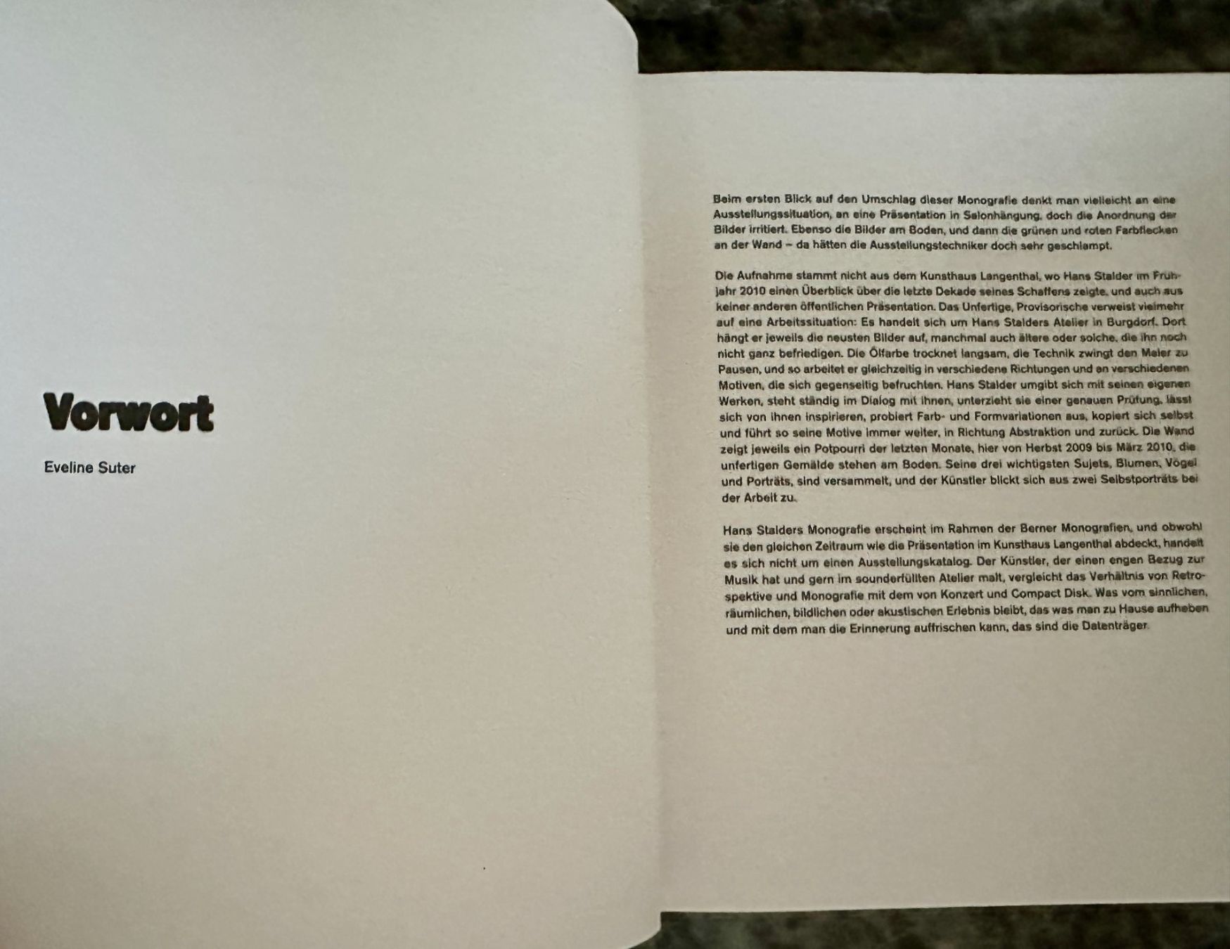 Libri: Hans Stalder: Einfache und schöne Bilder. – Usato da Zürich venduto da allp 3