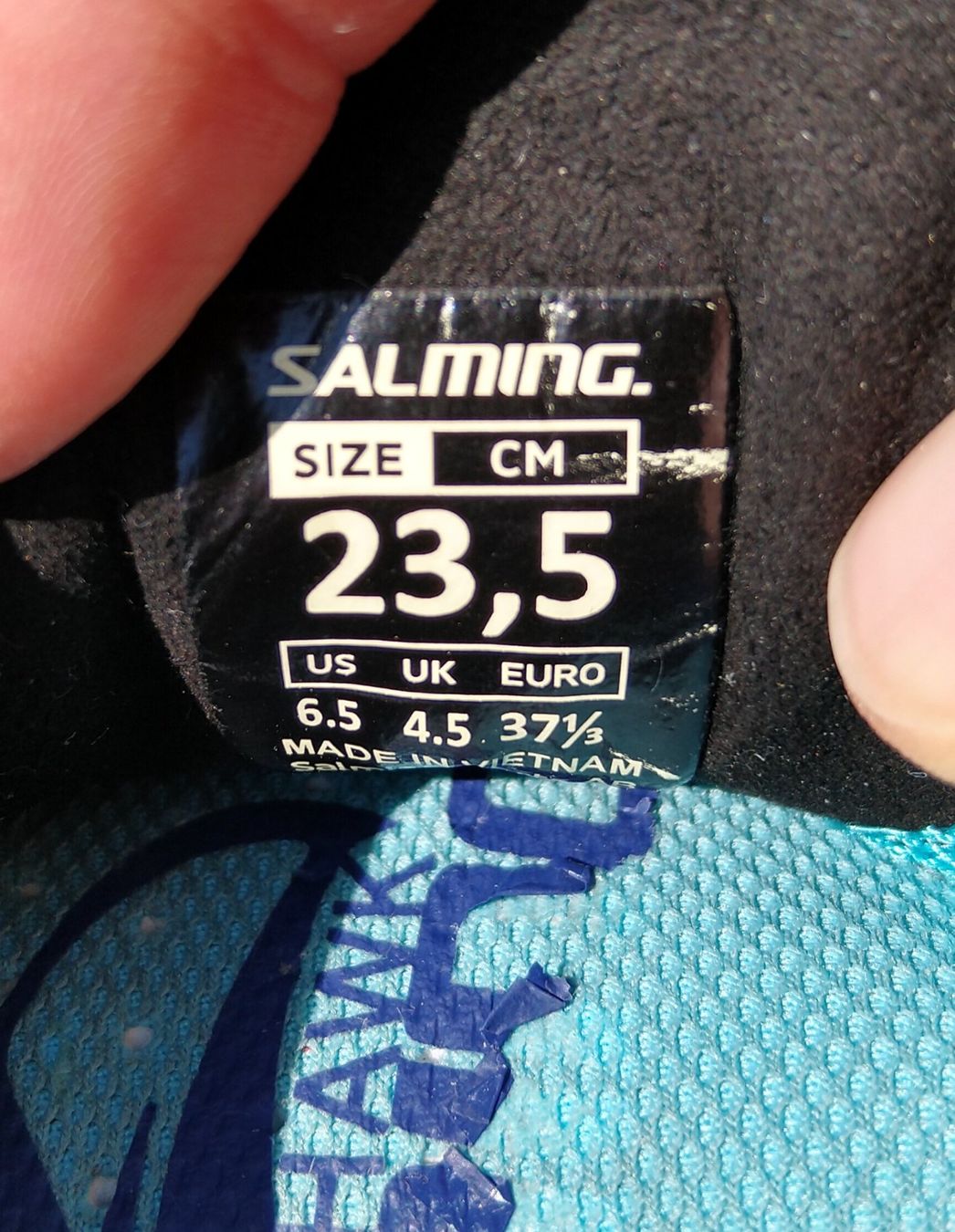 Scarpe da uomo: Hallensportschuhe, Salming Hawk blue, 37 – Usato da Volketswil venduto da Mangokiwi 3