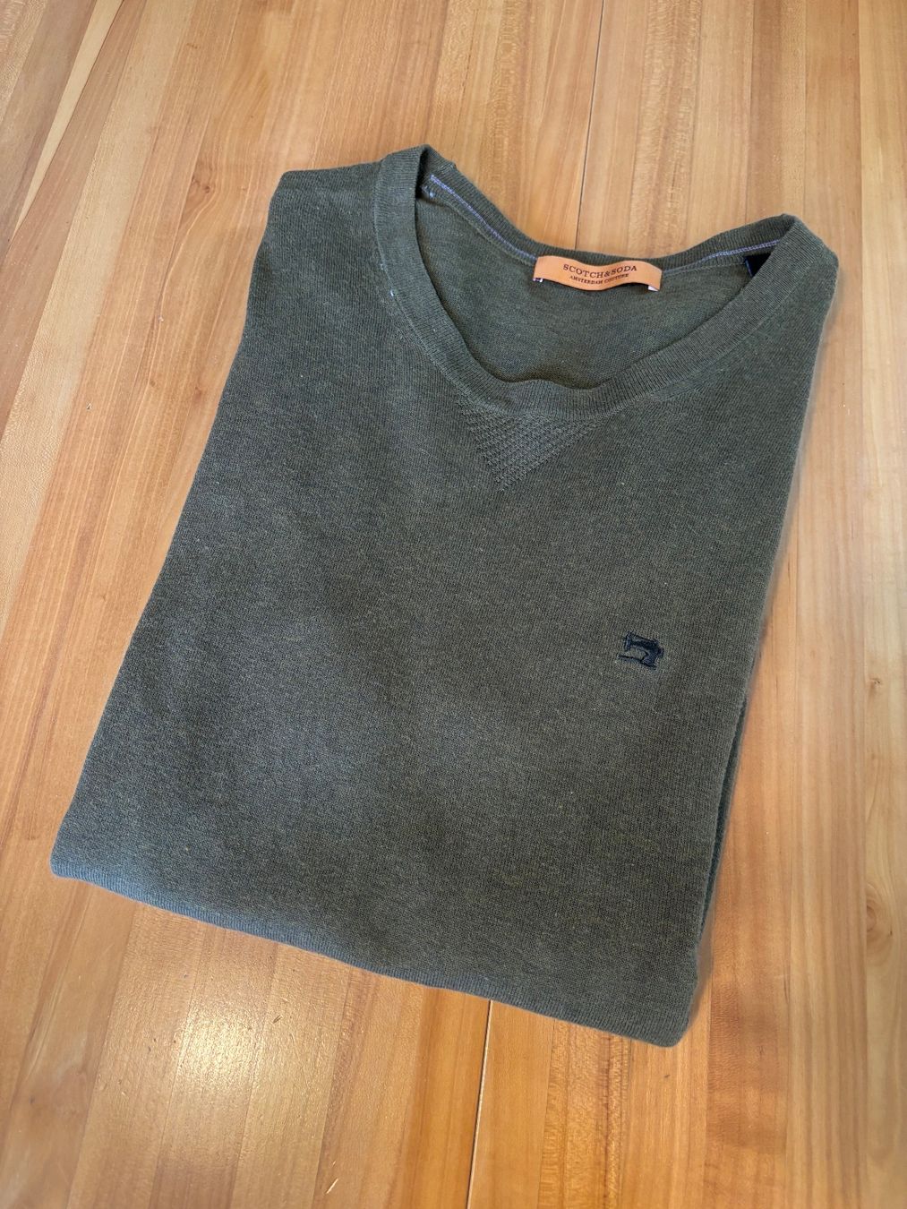 Maglioni & Felpe: Pullover Scotch & Soda - Herren - Grün - Gr. M – Usato da Winterthur venduto da JAKU.SPACE