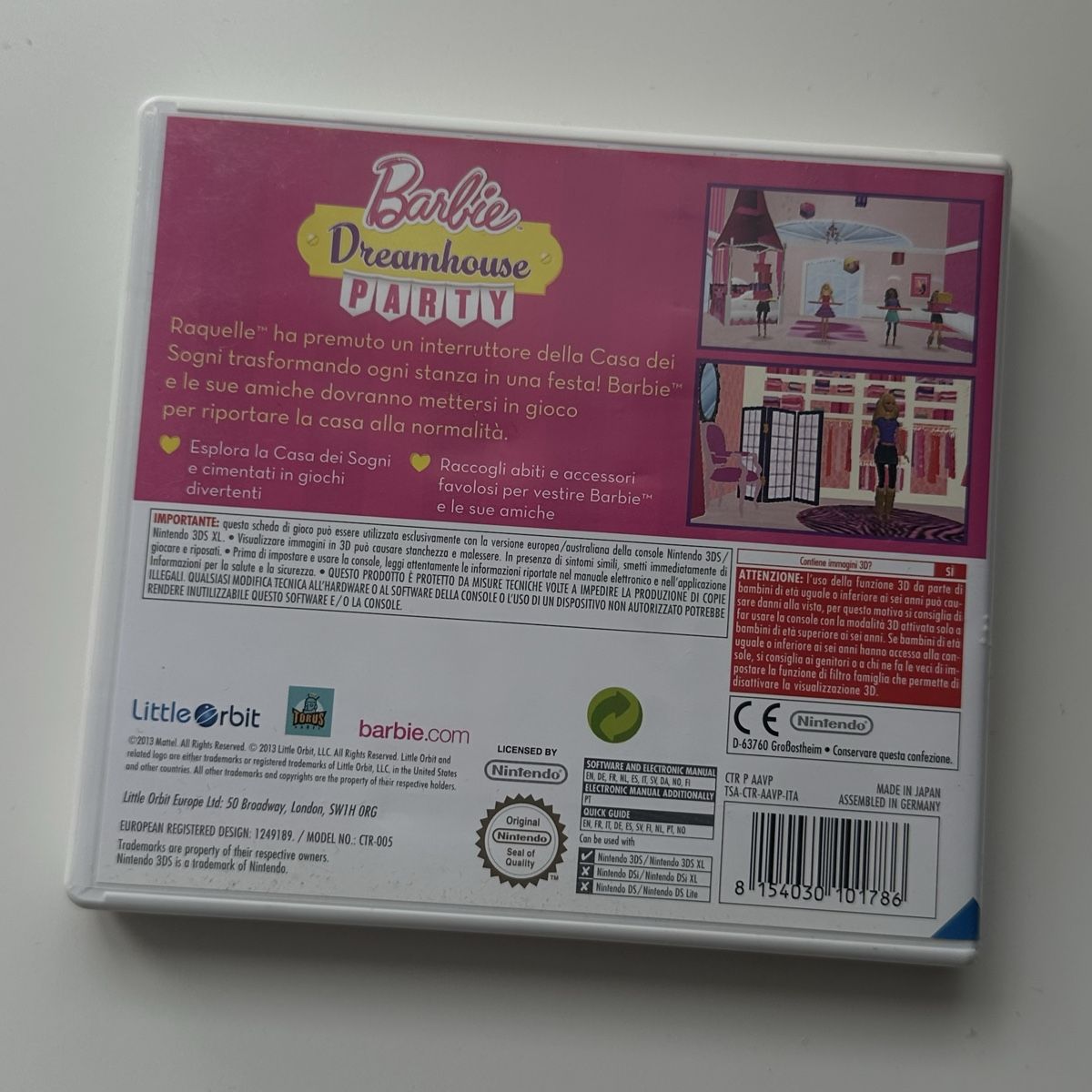 Nintendo Giochi: Barbie Dreamhouse Party 3DS – Usato da Givisiez venduto da dor_xb9k 1