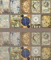 20 Blätter Papier Duales Material Abenteuer (4 Muster)