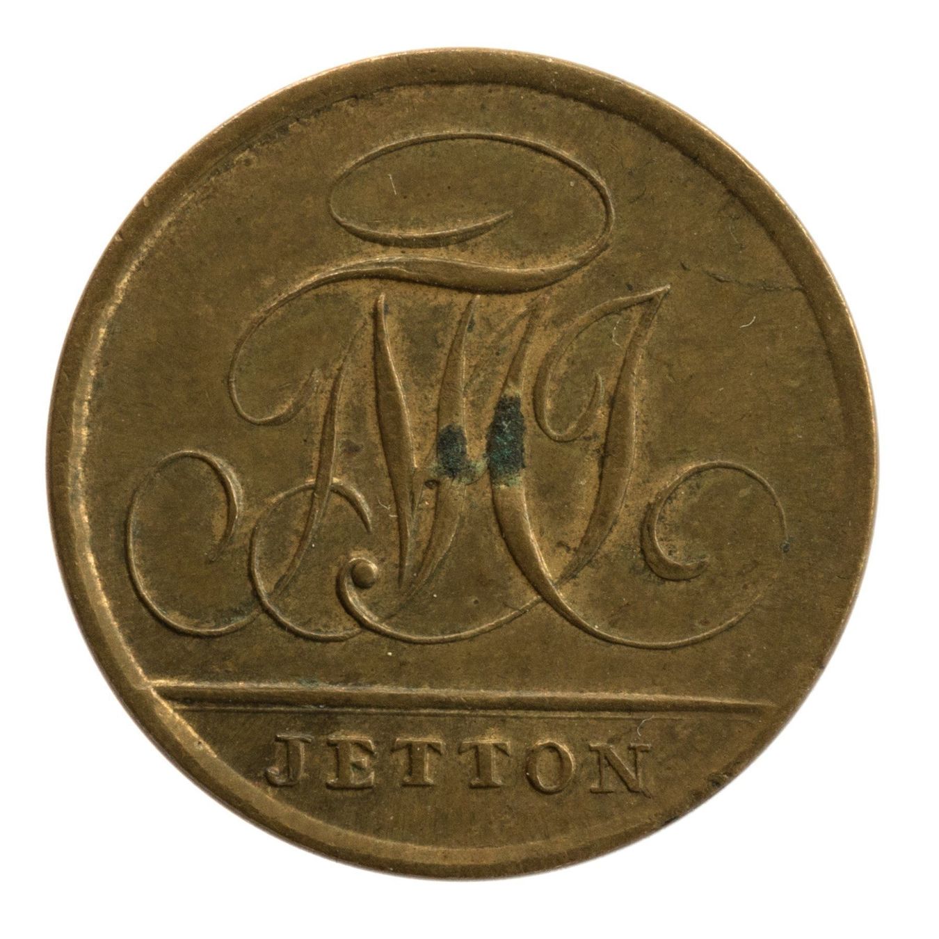 Medaglie: Jeton Rechen Pfennig M.F.J. um 1900 – Usato da Rotkreuz venduto da Swiss-Coins 1