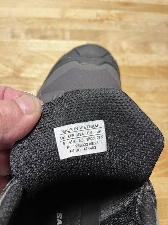 Scarpe da uomo: Salamon Trecking Schuh  – Usato da Uetliburg SG venduto da Steri6 2