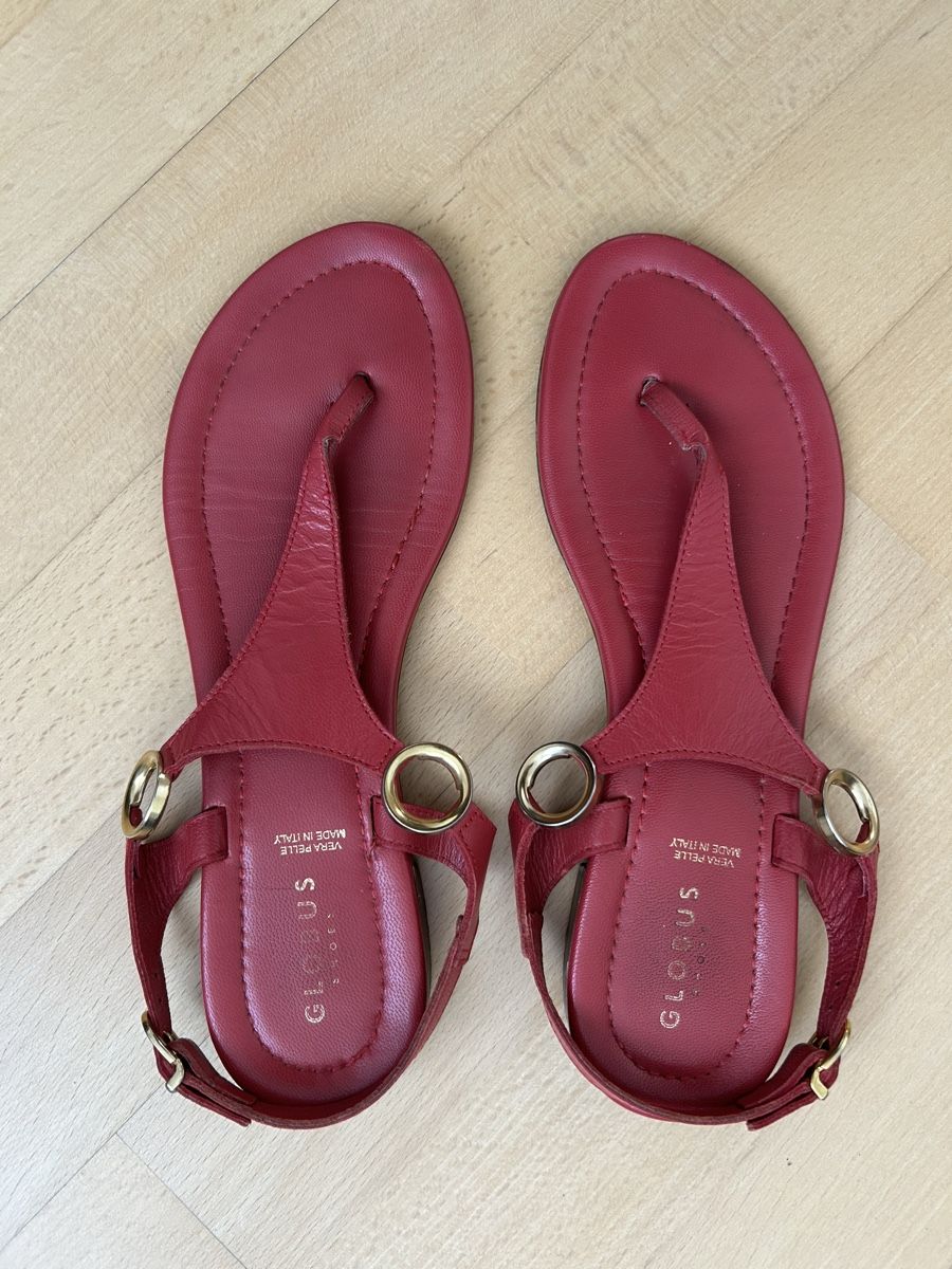 Scarpe da donna: Flop-Flop Sandale rot, Gr. 40 – Usato da Reinach BL venduto da meinstil