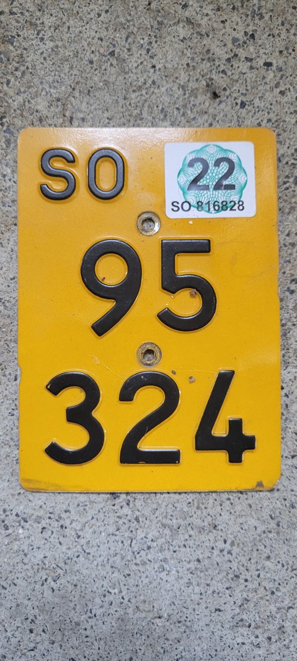 Mofas: Mofa Nummer SO 95324 – Gebraucht aus Emmenbrücke von ReadySI