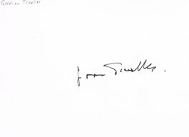 Gordian Troeller 1917-2003 Autogramm signiert Karte 10x15cm