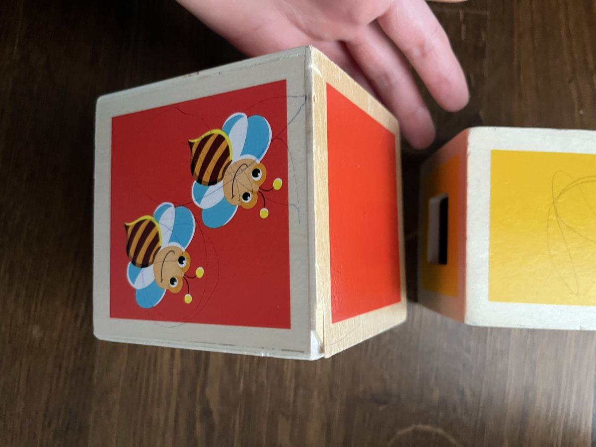 Spielzeuge: Stapelwürfel aus Holz – Gebraucht aus Pfäffikon ZH von mal_xs7b 2