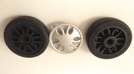 Ersatzgepäckräder Größe: 50mmx18mmx6mm