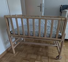 Geuther Beistellbett / Stubenbett aus Massivholz