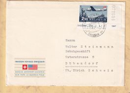Maiden Voyage Swissair - Genève Washington 1947