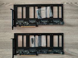 AdtLink PCIe 5.0 X16 zu 4x U.2 5.0 Nvme Adapter (2 verfügbar