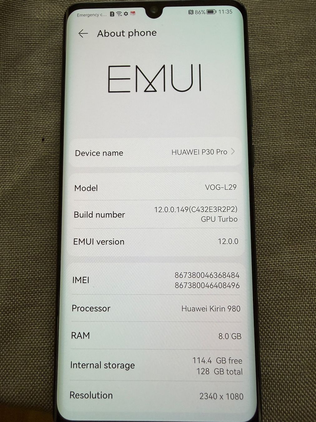 Huawei Telefoni cellulari / Smartphones: HUAWEI P30 Pro 128GB – Usato da Zug venduto da arthur1337 2